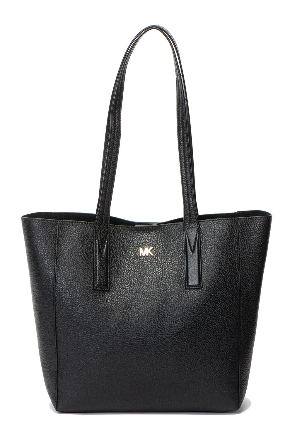 Michael Kors, Junie bőr shopper táska, Fekete - eMAG.hu