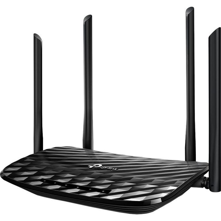 TP-Link Archer C6 Wireless router, AC1200, Gigabit, Dual-Band, Fekete