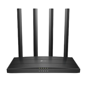 Router wireless TP-Link Archer C6 AC1200, Gigabit, Dual-Band, Negru
