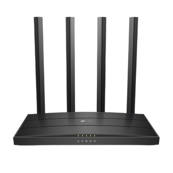 Router wireless TP-Link Archer C6 v3.2, AC1200, Gigabit, Dual-Band, Negru Router wireless TP-Link Archer C6 v3.2, AC1200, Gigabit, Dual-Band, Negru
