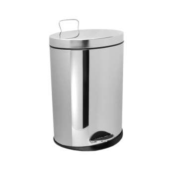 Cos de gunoi, Novaservis, Titania Hotel, 3 l, crom, deschidere cu pedala Cos de gunoi, Novaservis, Titania Hotel, 3 l, crom, deschidere cu pedala