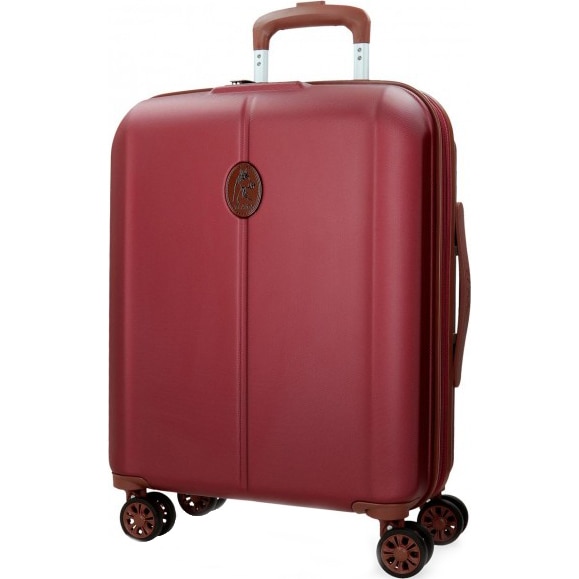 Troler El Potro Ocuri ABS, 55 cm, 4 roti, Rosu