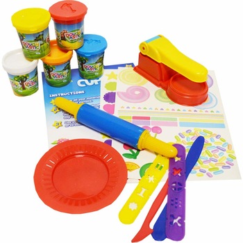Set de facut briose din plastilina, Cup Cake Creations, Grafix Set de facut briose din plastilina, Cup Cake Creations, Grafix
