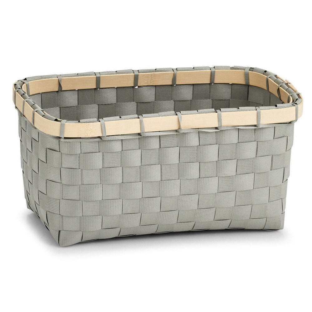 Cutie depozitare Zeller, 24 x 15 x 12 cm, Gri/Bej