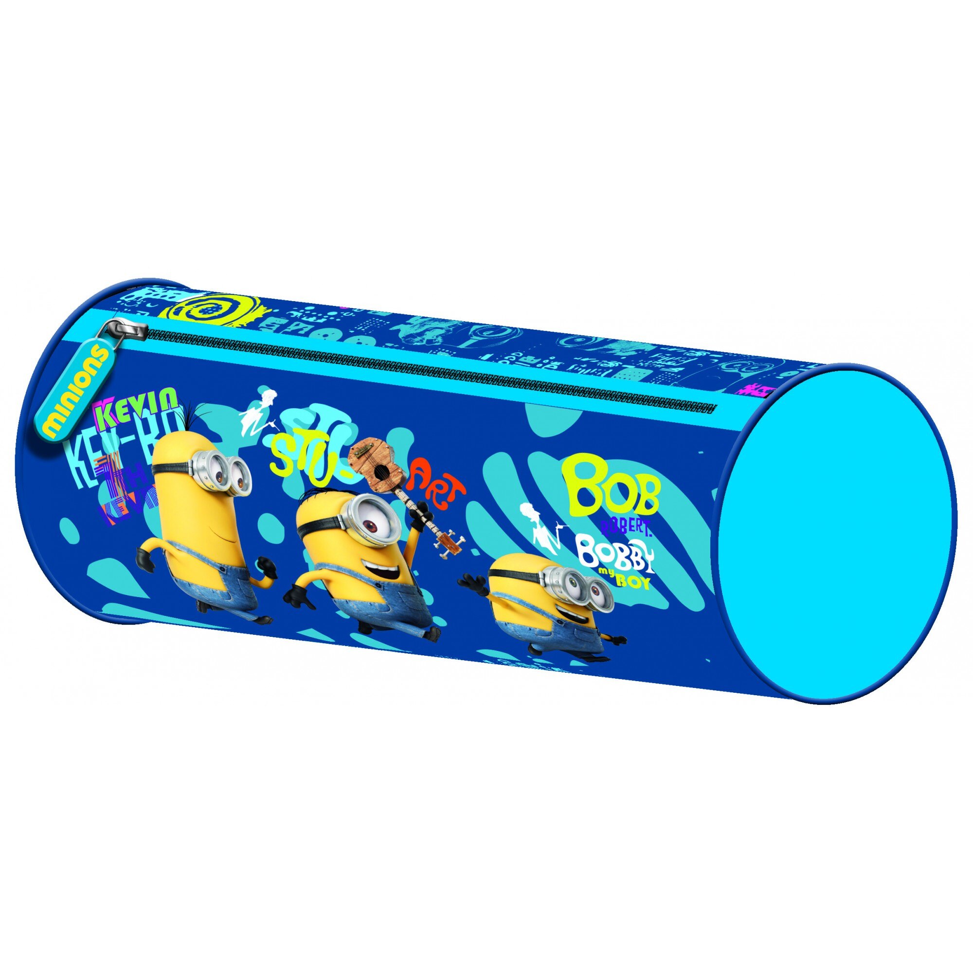 Penar tubular Minions albastru