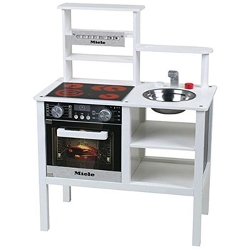 Bucatarie din lemn Klein 72 x 55 cm cu electrodomestice Miele incluse Bucatarie din lemn Klein 72 x 55 cm cu electrodomestice Miele incluse