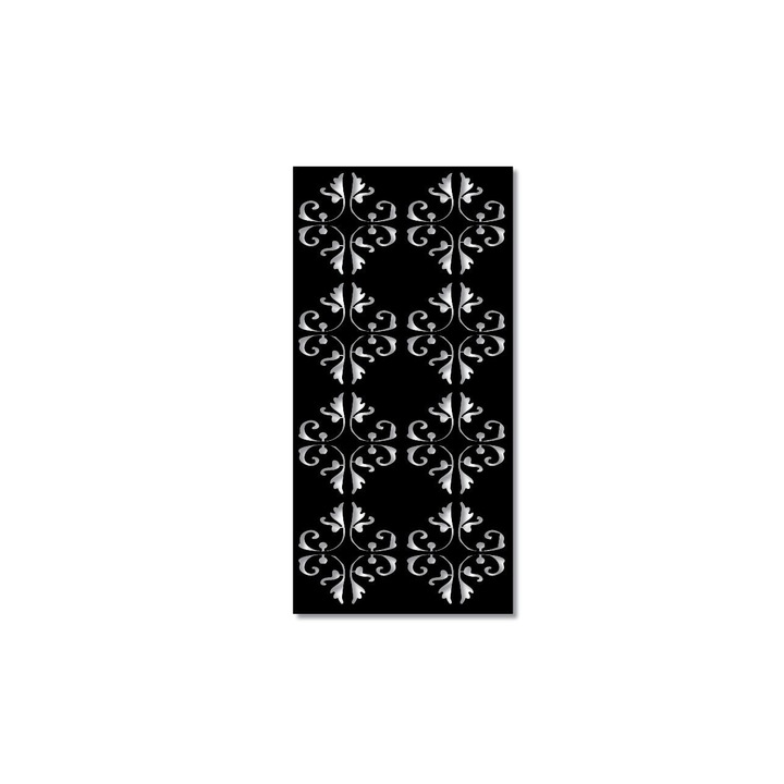 Panou decorativ negru, 200x90 cm, grosime 8 mm, MLC48