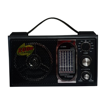 Radio Portabil FM , AM , SW , Negru Radio Portabil FM , AM , SW , Negru