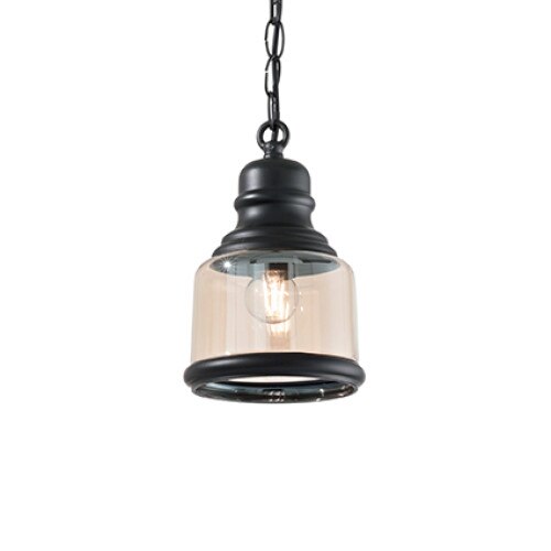 Lustra, HANSEL SP1 SQUARE, IDEAL LUX , 8021696168586, negru