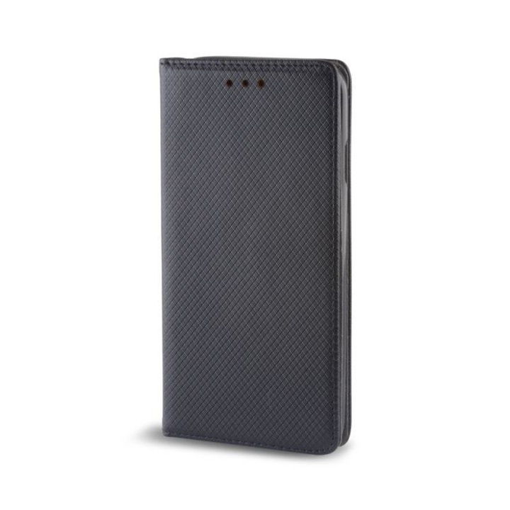 Husa Book Magnetic Soft pentru Samsung Galaxy A5 2016 Black , Textil