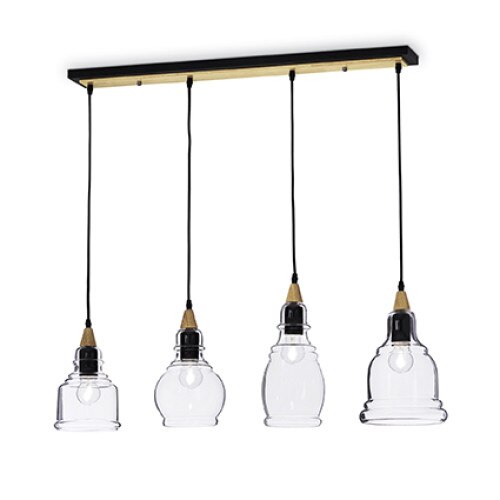 Lustra, GRETEL SP4, IDEAL LUX , 8021696122557, negru