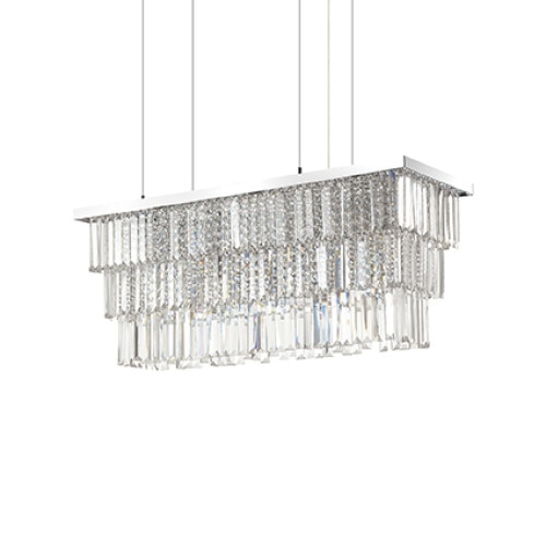 Lustra, MARTINEZ SP6, IDEAL LUX , 8021696166322, crom