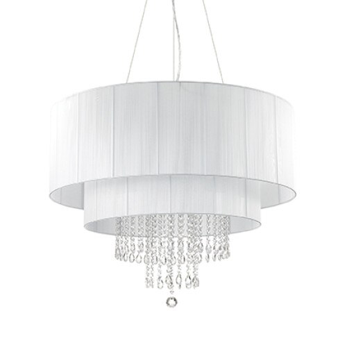 Lustra, OPERA SP10 BIANCO, IDEAL LUX , 8021696165011, crom