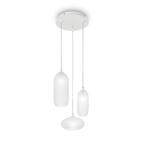 Lustra, YOGA SP3 BIANCO, IDEAL LUX , 8021696172996, alb