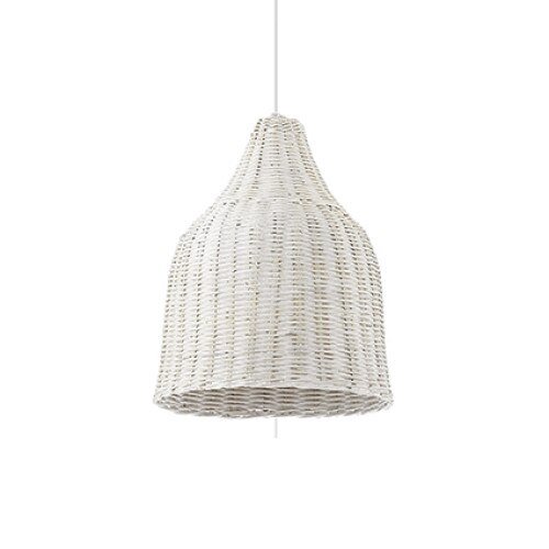 Lustra, HAUNT SP1 BIANCO, IDEAL LUX , 8021696159812, lemn
