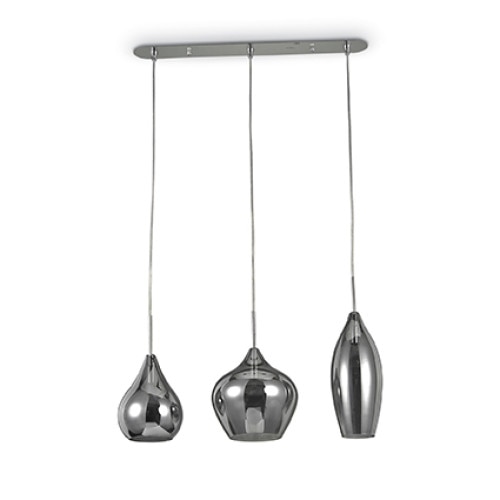 Lustra, SOFT SP3 FUME, IDEAL LUX , 8021696111865, negru