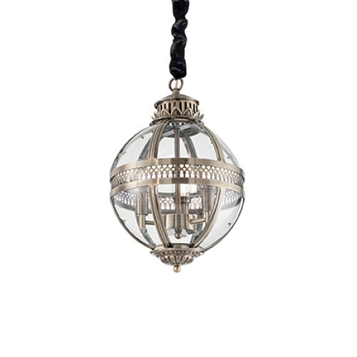 Lustra, WORLD SP3 BRUNITO, IDEAL LUX , 8021696156316, maro