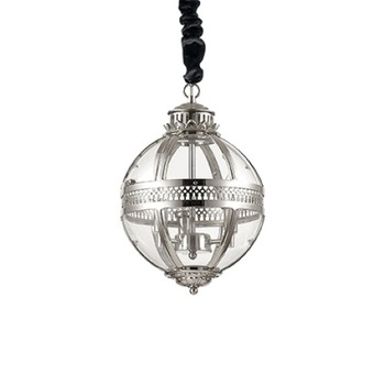 Lustra, WORLD SP3 NICKEL, IDEAL LUX , 8021696156323, crom Lustra, WORLD SP3 NICKEL, IDEAL LUX , 8021696156323, crom