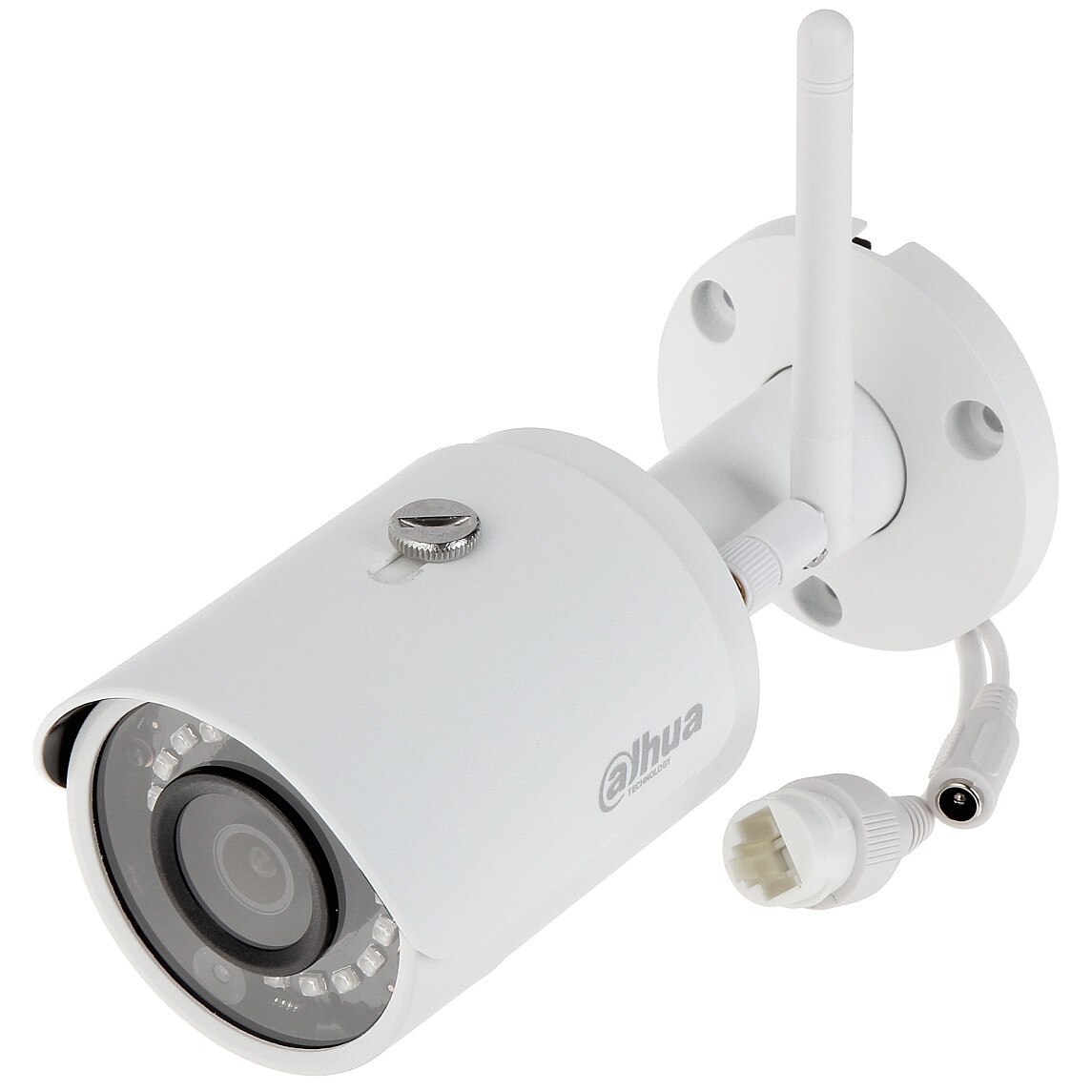 Camera supraveghere, IP, Wireless, bullet, pentru exterior, Dahua, IPC-HFW1435S-W-0280B-S2, 4MP, IR 30 m, 2.8 mm, slot card