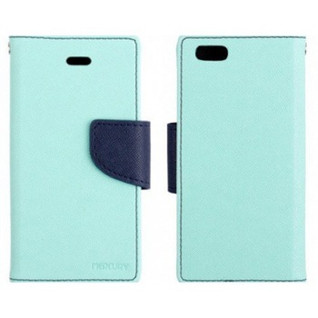 Husa Mercury Fancy Diary Sony Xperia Z1 Compact Mint/Blue Blister Husa Mercury Fancy Diary Sony Xperia Z1 Compact Mint/Blue Blister