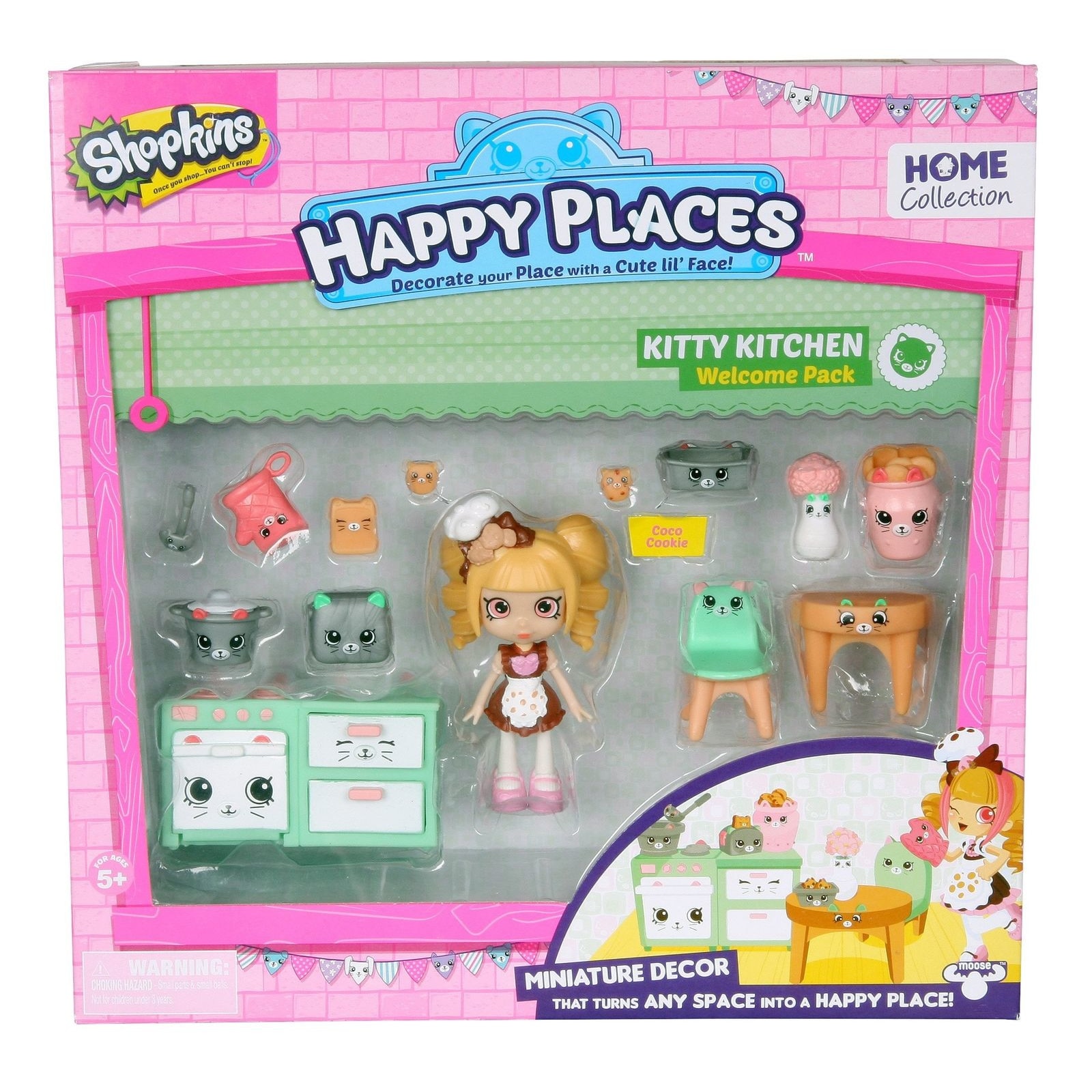Kit de joaca Shopkins Happy Places Kitty Kitchen