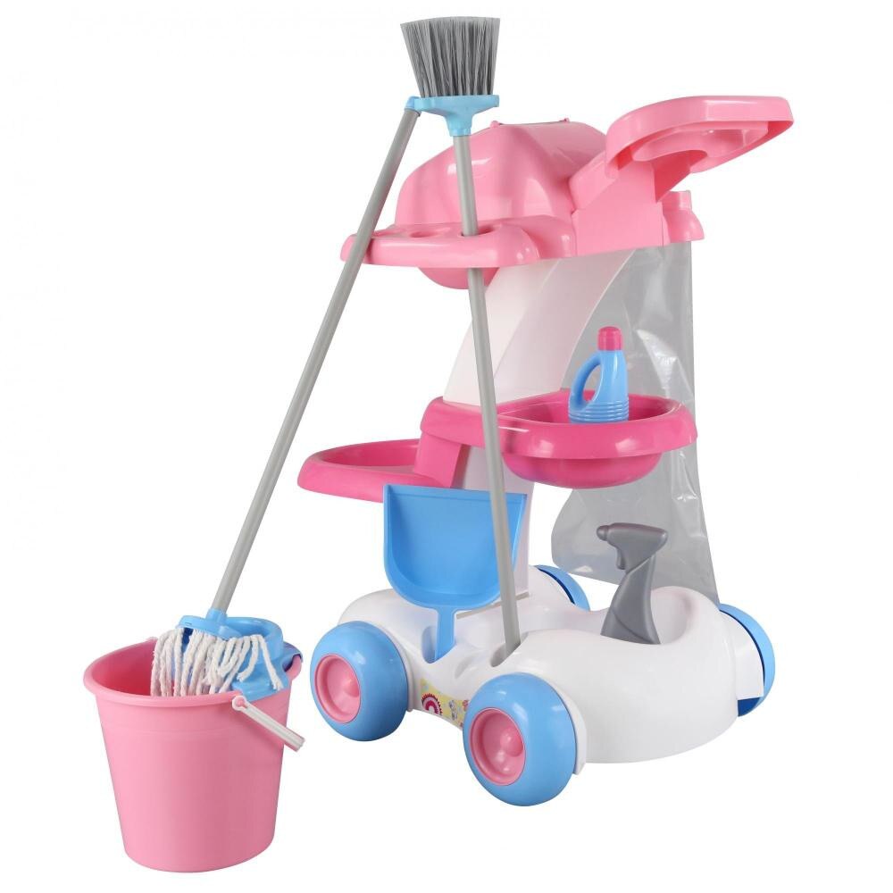 Set complet de curatenie cu 7 accesorii Polesie