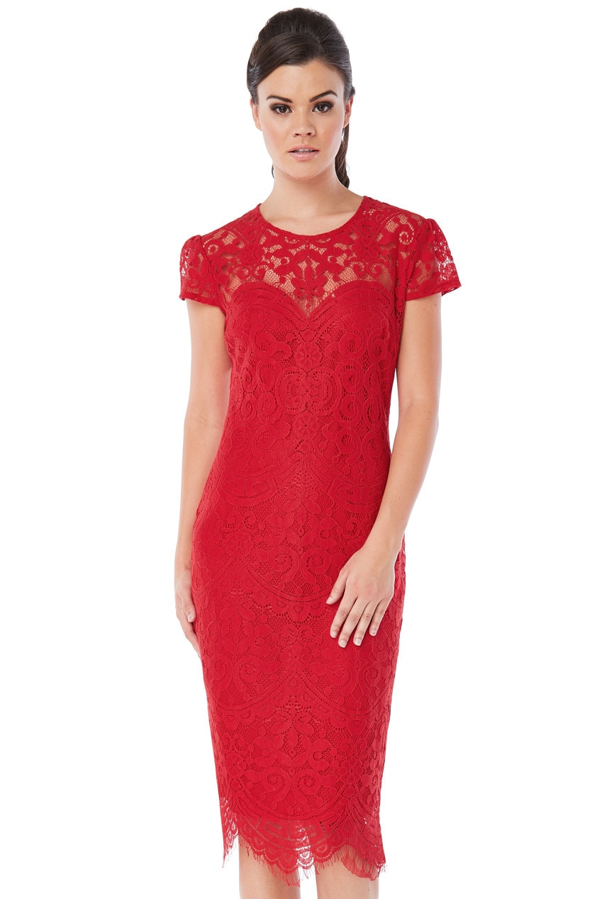 Rochie de ocazie, City Goddess, Ocazie,Rosu, L INTL