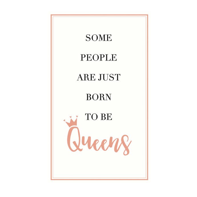 Felicitare - Born to be Queens