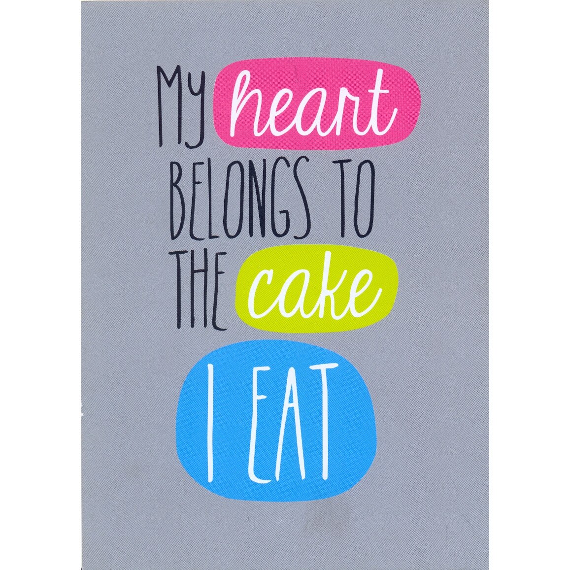 Carte postala - My heart belongs to the cake
