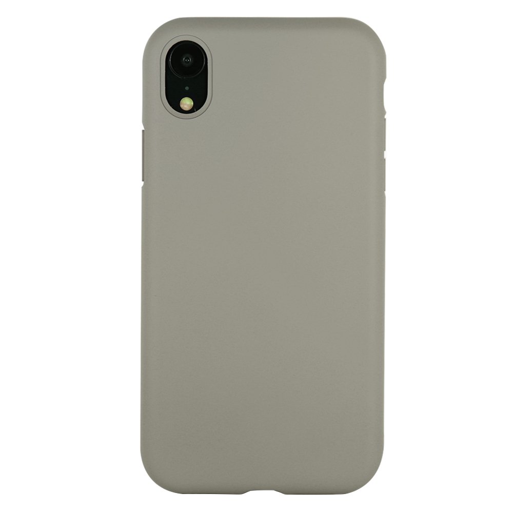 Husa Silicon Just Must Pantone pentru iPhone XR, Beige