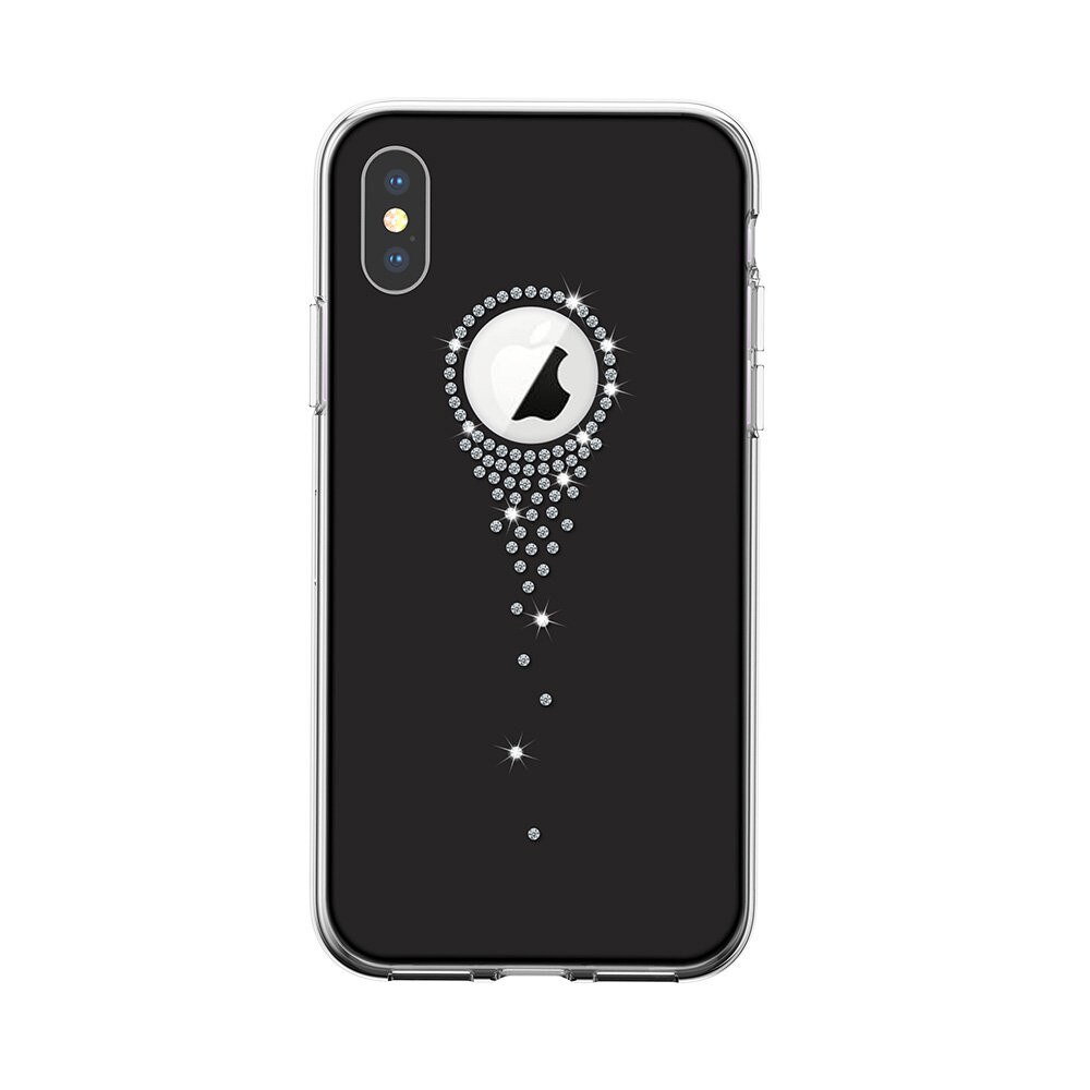 Husa Devia Angel Tears pentru iPhone XS Max, Negru