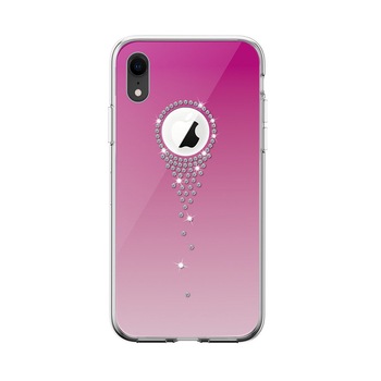 Carcasa Devia Angel Tears pentru iPhone XR, Roz Carcasa Devia Angel Tears pentru iPhone XR, Roz