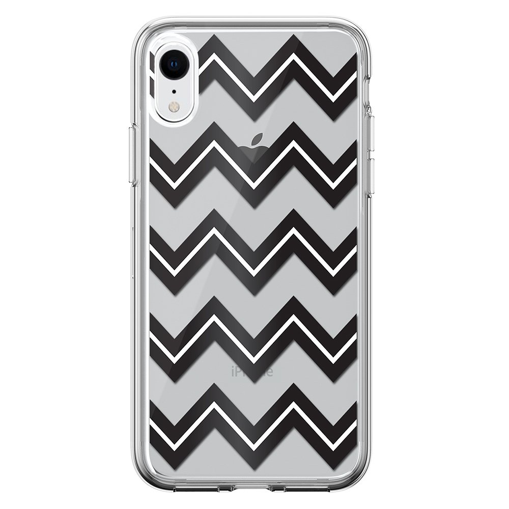 Husa Silicon Devia Bowen Series pentru iPhone XR, Negru