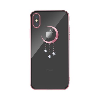 Carcasa Devia Meteor pentru iPhone XS Max, Roz Carcasa Devia Meteor pentru iPhone XS Max, Roz