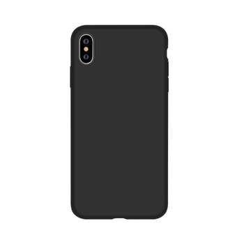 Husa Silicon Devia Nature Series pentru iPhone XS Max, Negru Husa Silicon Devia Nature Series pentru iPhone XS Max, Negru