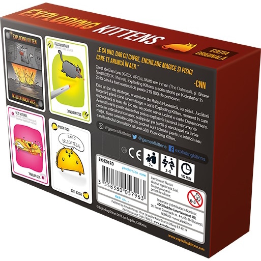 Joc Asmodee - Exploding Kittens - eMAG.ro