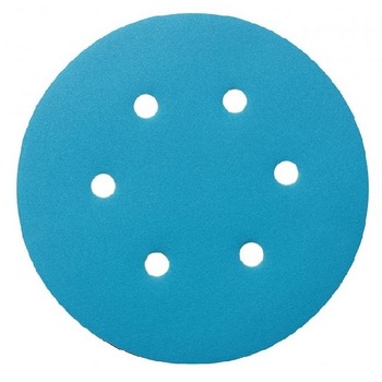 Set 50 buc disc abraziv DEERFOS SA331 150 mm 6 gauri granulatie 80, prindere arici (cu scai, velcro) Set 50 buc disc abraziv DEERFOS SA331 150 mm 6 gauri granulatie 80, prindere arici (cu scai, velcro)