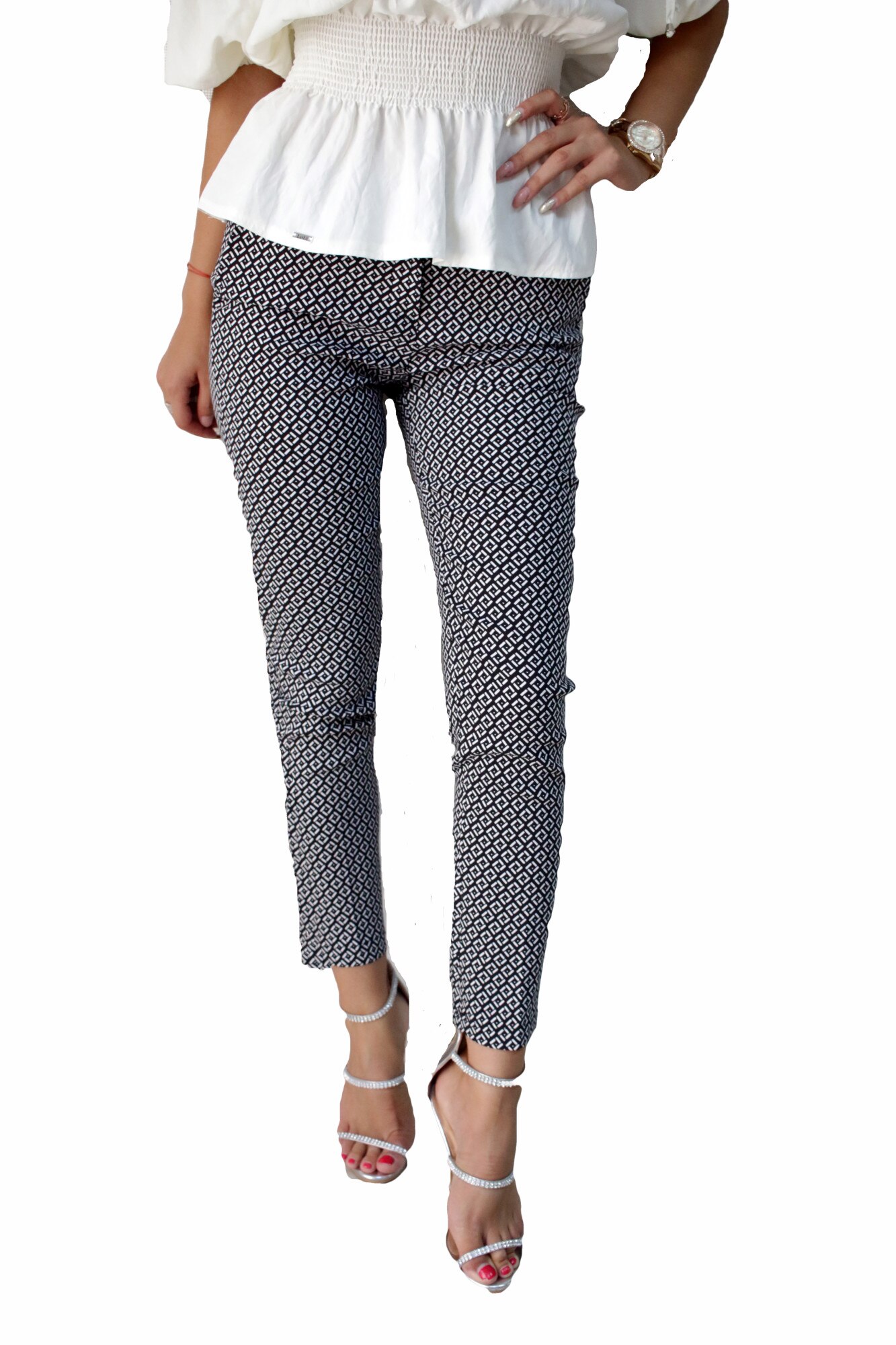 Pantaloni dama, Kameleon Fashion, Negru