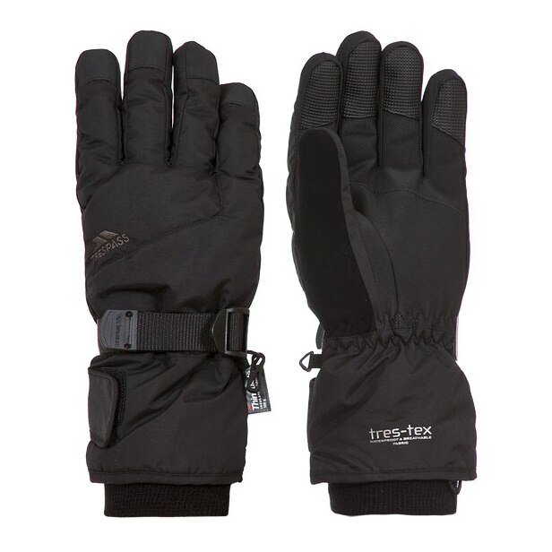 Manusi ski Trespass Ergon II, unisex, Negru, XL