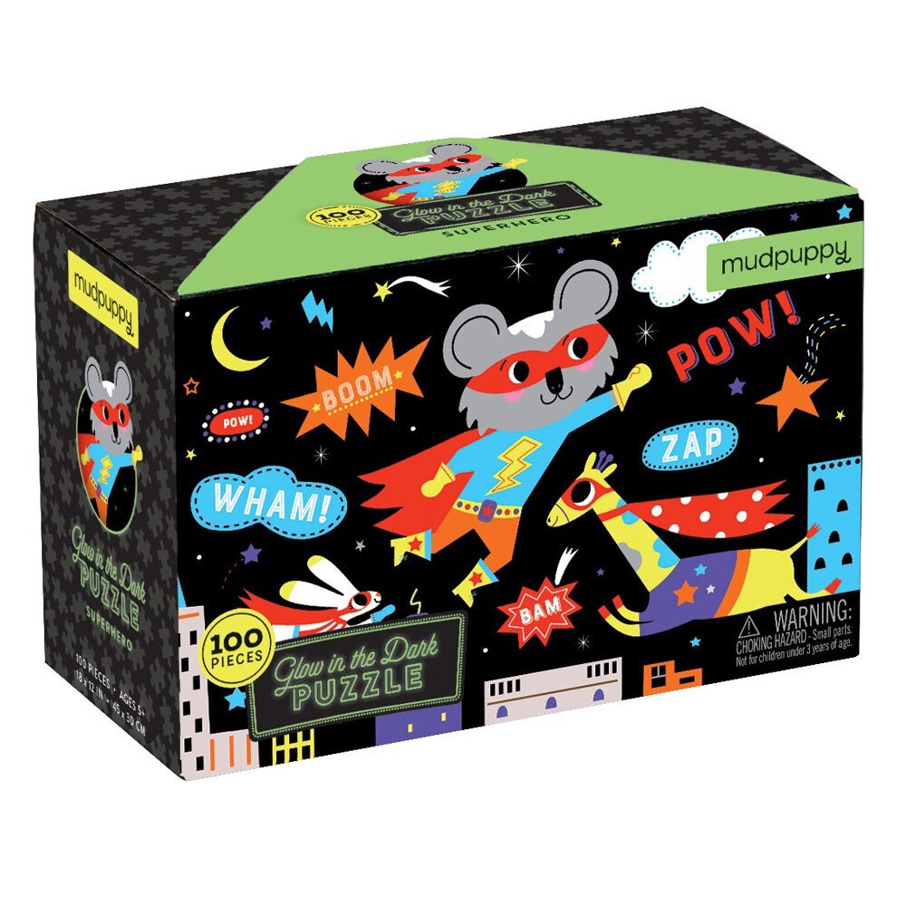 Puzzle - Superhero Glow in the Dark