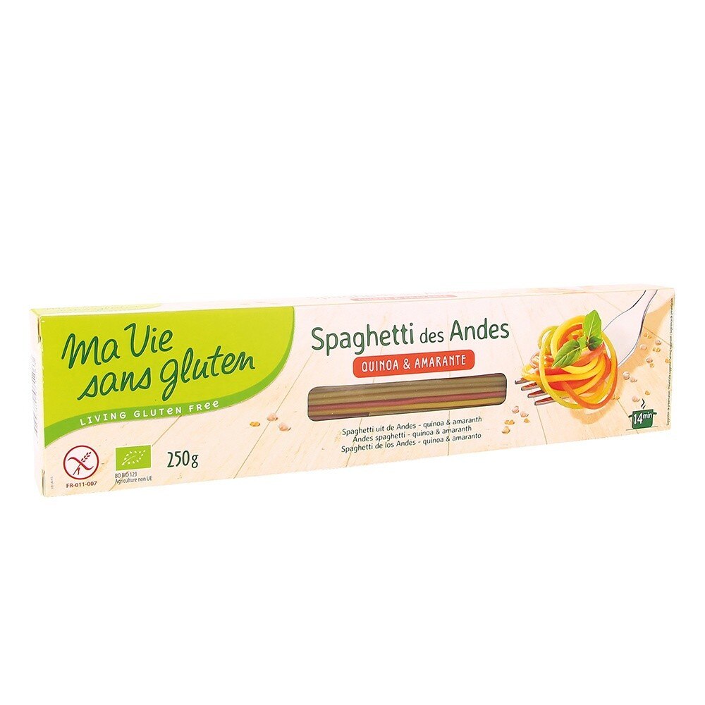 Spaghetti in 3 culori fara gluten, MVSG, 250g
