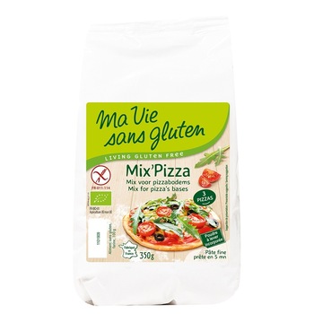 Amestec pentru pizza - fara gluten, MVSG, 350g Amestec pentru pizza - fara gluten, MVSG, 350g