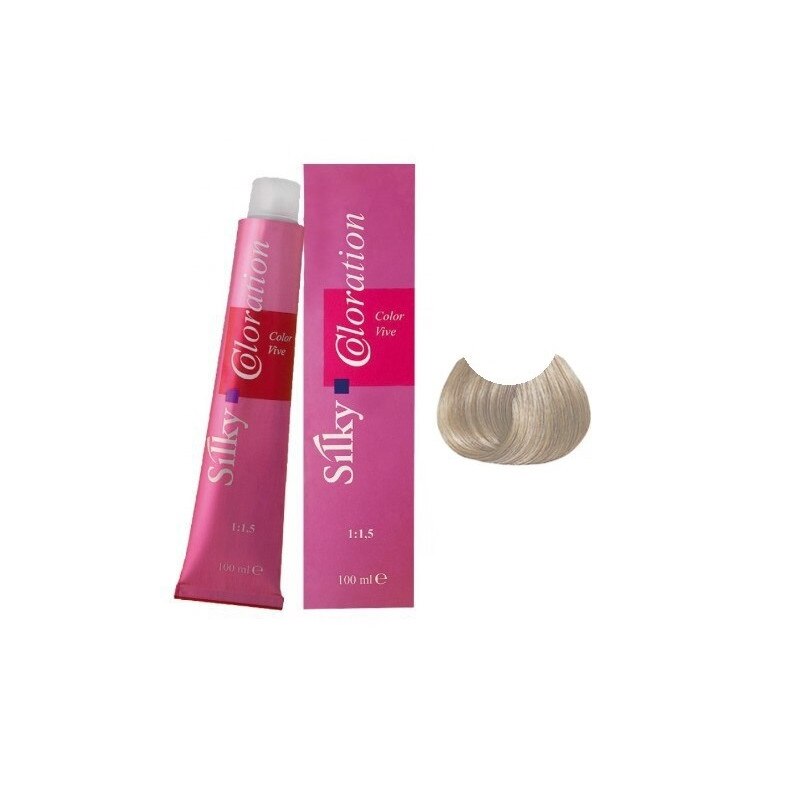 Vopsea Silky 90.01 Blond Argintiu 100 ml