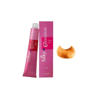 Vopsea Silky 9.4 Blond Foarte Deschis Aramiu Cenusiu 100 ml Vopsea Silky 9.4 Blond Foarte Deschis Aramiu Cenusiu 100 ml