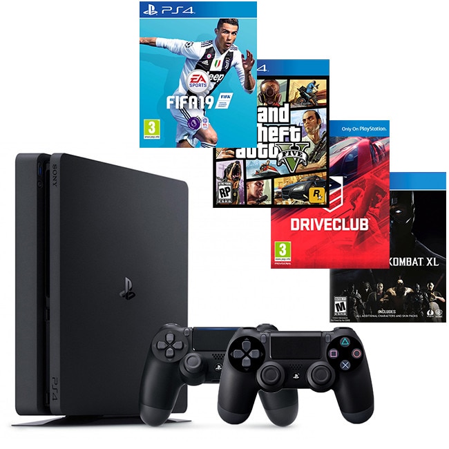 Ps4 500gb + Midia Fisica, Console de Videogame Sony Usado 92569747