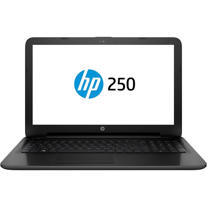 HP 250 G4 Laptop, Intel® Core™ i3-4005U 1.70GHz processzor, Haswell™, 15.6", 4GB, 1TB, DVD-RW, Intel® HD Graphics, Free DOS, Fekete