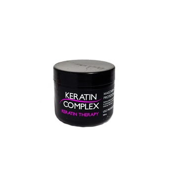 Masca de par profesionala de descalcire cu protectia culorii, 500 ml, Keratin Complex Masca de par profesionala de descalcire cu protectia culorii, 500 ml, Keratin Complex