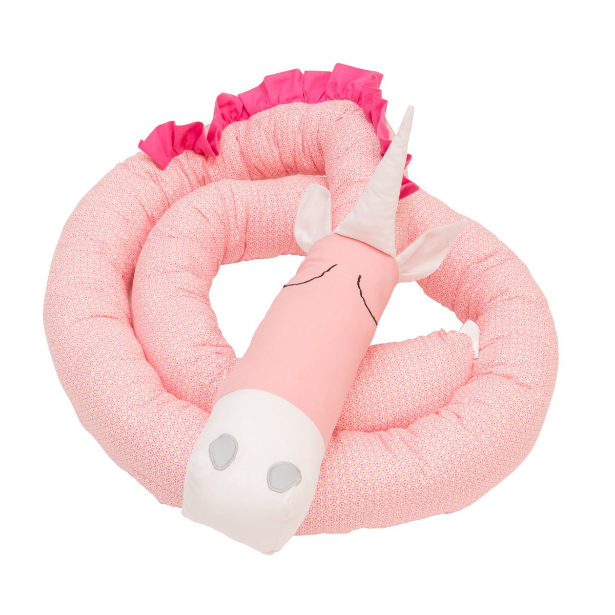 Aparatoare laterala patut BABY Unicorn, Colorata , 30 x 360 cm, 0 ani, Dandelion