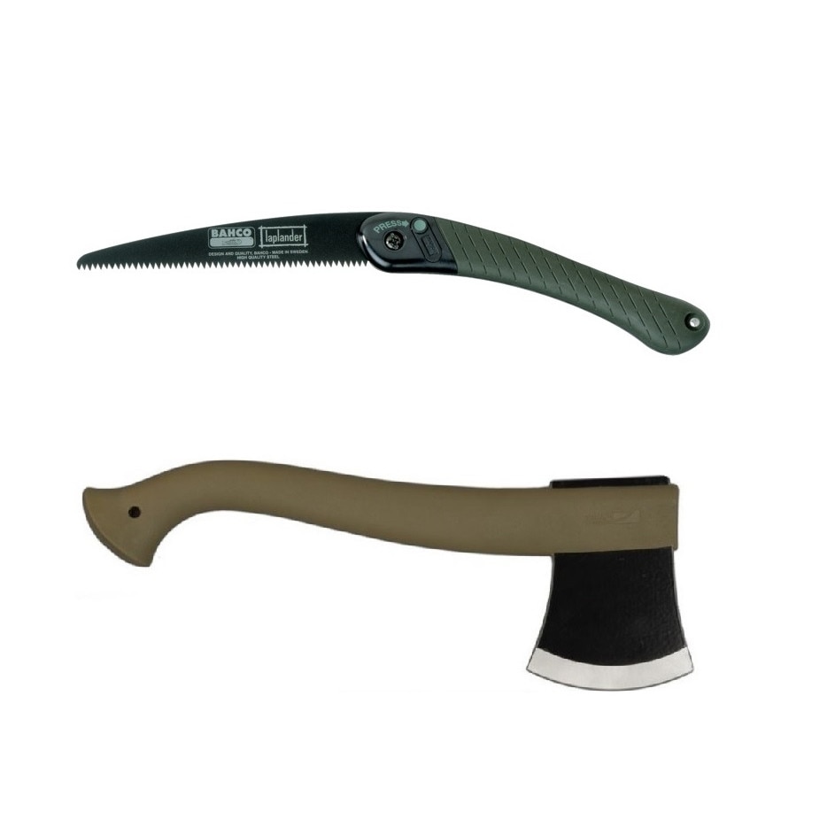 Set topor si fierastrau Morakniv /Bahco, CSB27