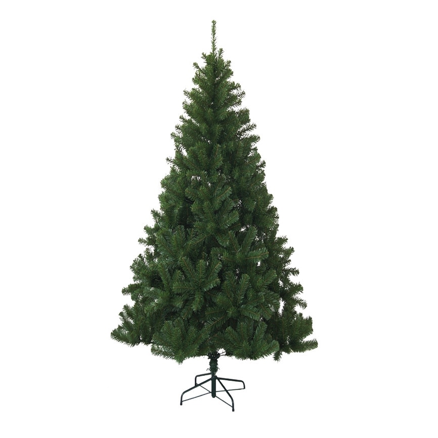 Brad artificial Nordmann King, cu ace 2D folie, 240 cm, cu suport metalic inclus